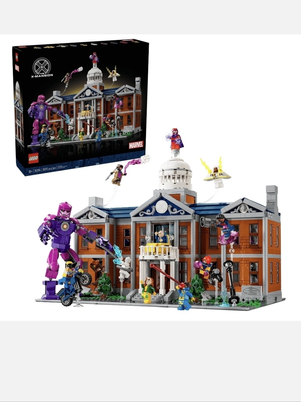 Lego 76294 Marvel X-Men The X-Mansion,
